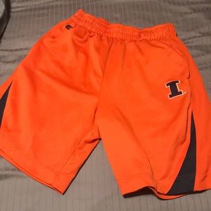 Illinois basketball shorts